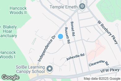 Map image of the property - 46 Independence Dr
