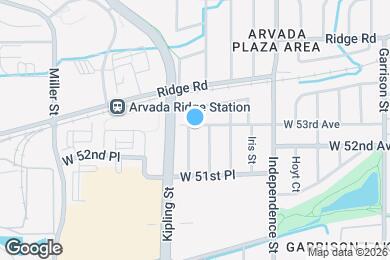 Map image of the property - 9870 W 53rd Ave