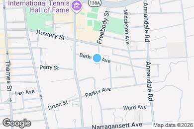 Map image of the property - 15 Berkeley Ave