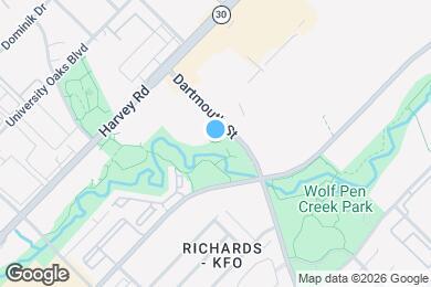 Map image of the property - END OF JULY PRE-LEASE  2 Bed, 2.5 Bath Condo Near Campus On Bus Route!