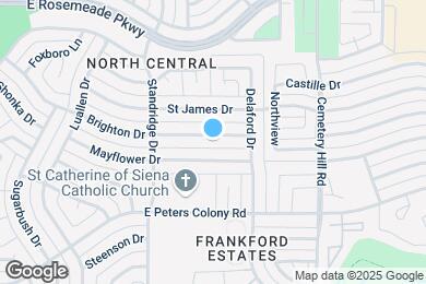 Map image of the property - 1720 Brighton Dr