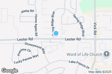 Map image of the property - 1130 Ozark Ct