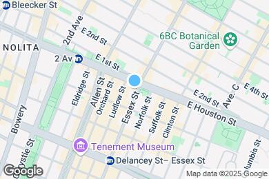 Map image of the property - Essex Street