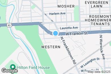Map image of the property - 2816 W Mulberry St