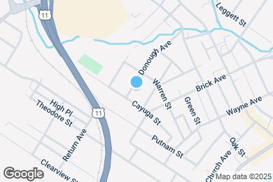 Map image of the property - 1714 McDonough Ave