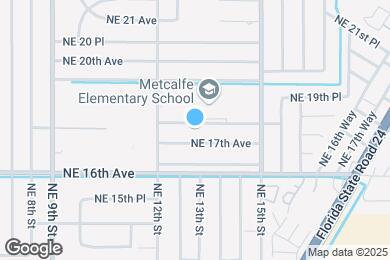 Map image of the property - 1245 NE 18th Ave