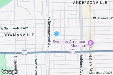 Map image of the property - 1731 W Berwyn Ave