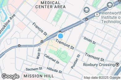 Map image of the property - 1623 Tremont St