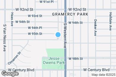 Map image of the property - 9520 S Manhattan Pl