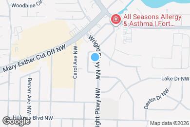 Map image of the property - 208 Wright Pkwy NW
