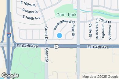 Map image of the property - 10241 Pennsylvania St