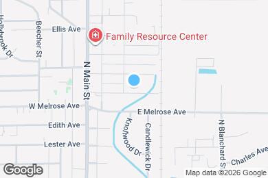 Map image of the property - 210 Santee Ave