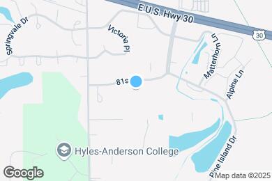 Map image of the property - 8158 Durbin Terrace