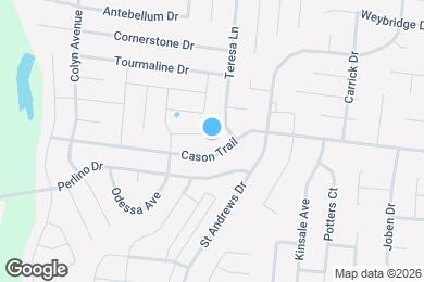 Map image of the property - 3215 Cinch Ct