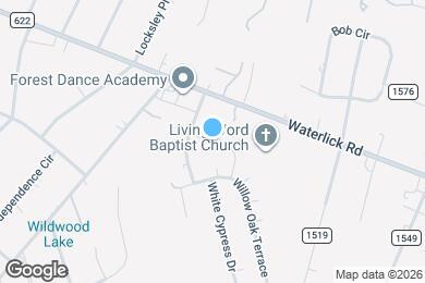 Map image of the property - Moss Creek Apartments