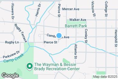 Map image of the property - 3453 Pierce St