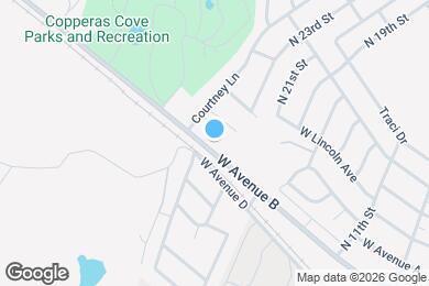 Map image of the property - 1006 W Avenue B