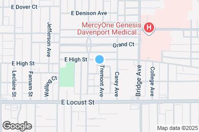 Map image of the property - 2040 Tremont Ave