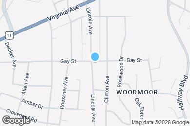 Map image of the property - 17501 Gay St