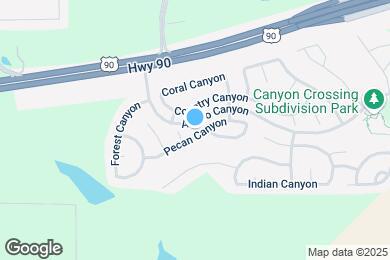 Map image of the property - 11247 Pecan Canyon