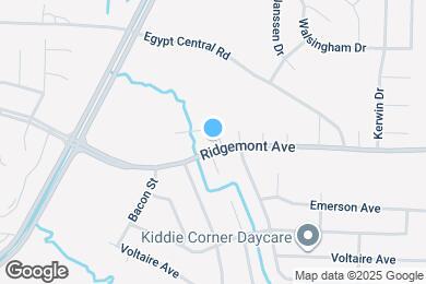 Map image of the property - 3674 Ridgemont Ave