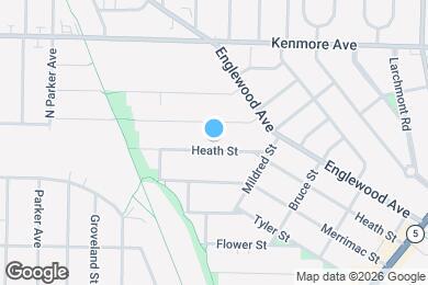 Map image of the property - 227 Heath St