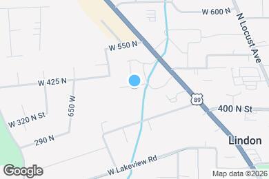 Map image of the property - 465 W 490 N