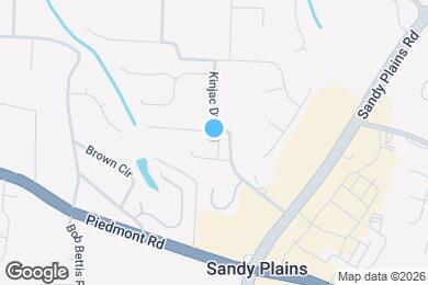 Map image of the property - 2705 Ashbury Point Ln