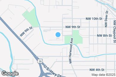 Map image of the property - 933 NW Cains Rd