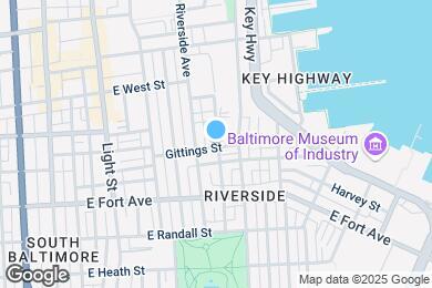 Map image of the property - 416 E Gittings St.