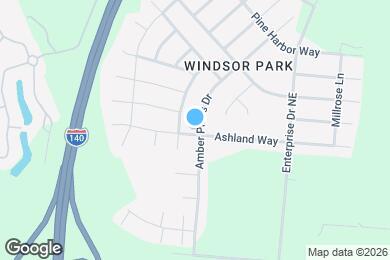 Map image of the property - 1161 Amber Pines Dr