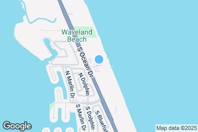 Map image of the property - 10600 S Ocean Dr