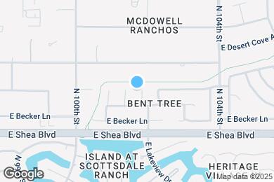 Map image of the property - 10784 N 101st Way
