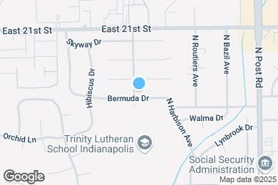 Map image of the property - 1823 Caribbean Dr