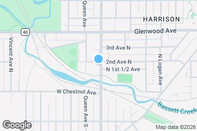 Map image of the property - 2201 2nd Ave N