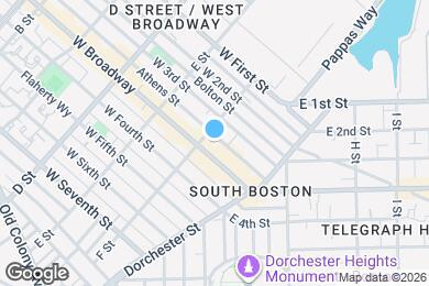 Map image of the property - 420 W Broadway