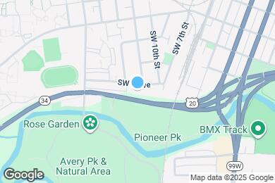 Map image of the property - 1220 SW E Ave