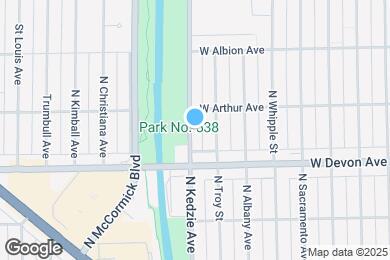 Map image of the property - 6437 N Kedzie Ave