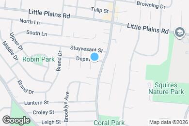 Map image of the property - 8 Depew St