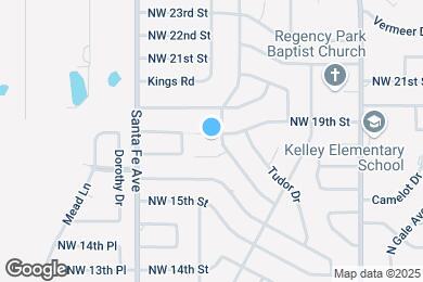 Map image of the property - 1004 NW 19th St