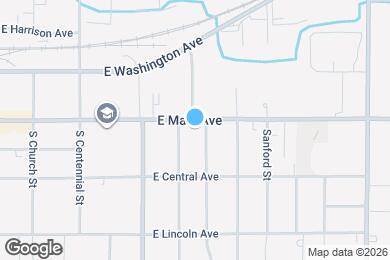 Map image of the property - 518 E Main Ave