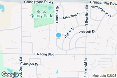 Map image of the property - 3701 Churchill Dr