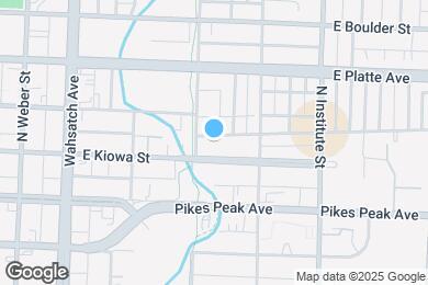 Map image of the property - 715 E High St