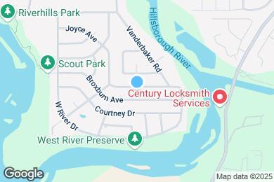 Map image of the property - 813 E River Dr