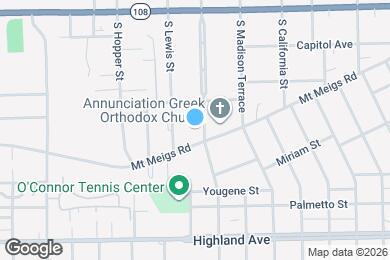 Map image of the property - 230 S Capitol Pky