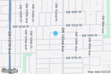 Map image of the property - 10255 SW 34th St