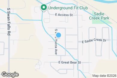 Map image of the property - 956 S Wild Yucca Ave