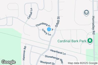 Map image of the property - 540 Tracy Ln