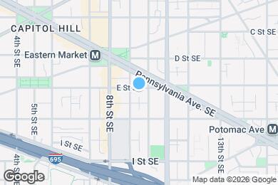 Map image of the property - 909 E St SE
