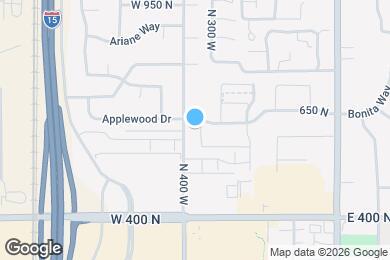 Map image of the property - 638 N 400 W